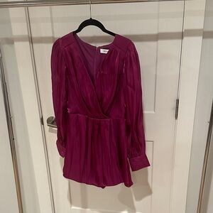 DO+BE Fuchsia Long Sleeve Dress